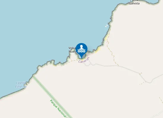 Map of Playa De Las Malvas