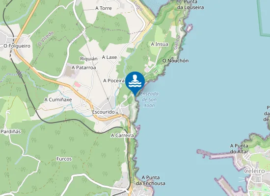 Map of Praia da Concha
