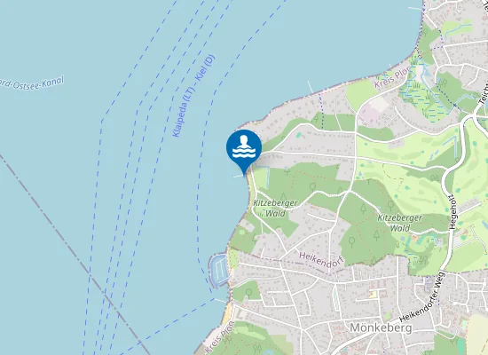 Map of OSTS KITZEBERG