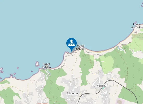 Map of Playa de Albuerne