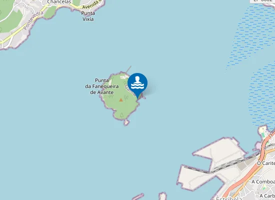 Map of A Area da Hedreira