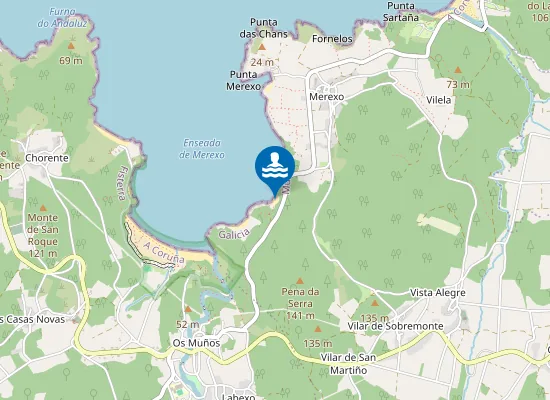 Map of Area do Coto