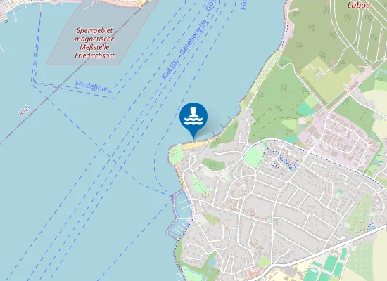 Map of OSTS MOELTENORT KURSTRAND