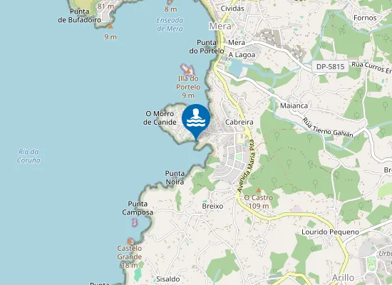 Map of Cala do Cabalo