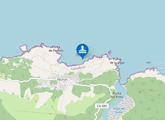 Map of Playa de Amió