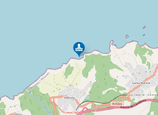 Map of Playa de Sienra
