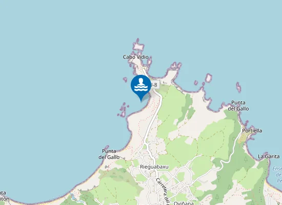 Map of Playa De Peñadoria