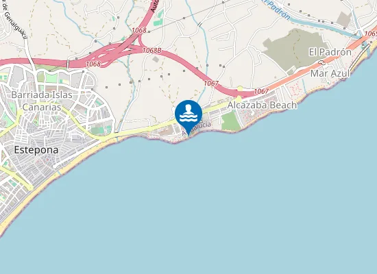 Map of Playa del Angel