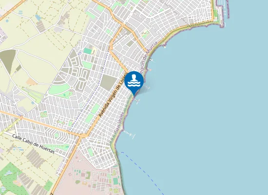 Map of Playa de Colón