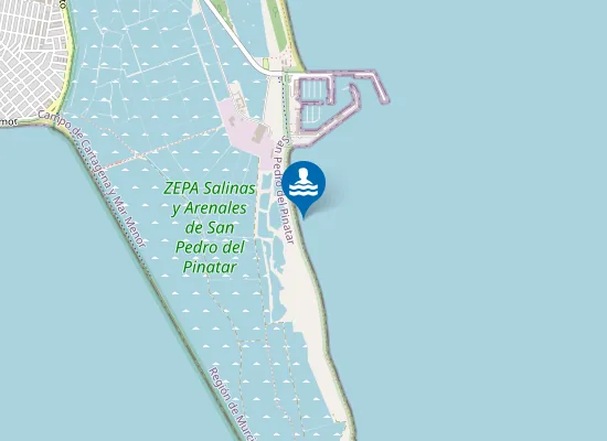Map of Playa La Playuela