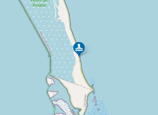 Map of Playa De La Llana