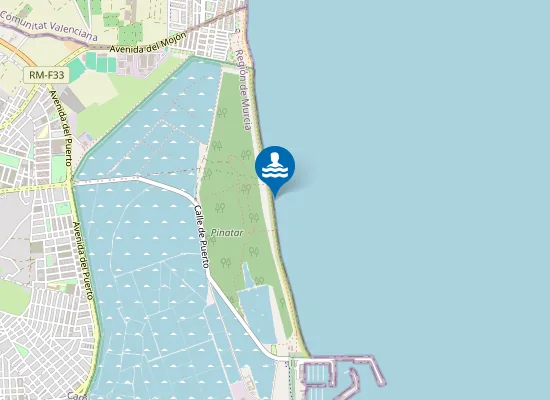 Map of Playa de Torre Derribada
