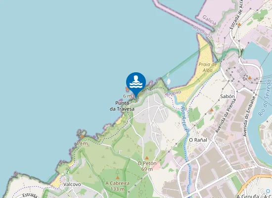 Map of O Carreiro