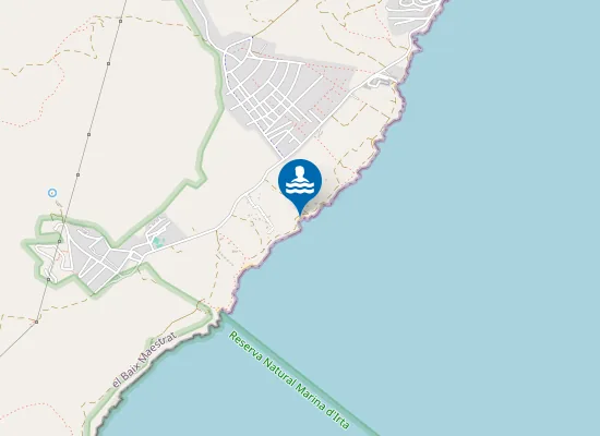 Map of Platja De Portonegro