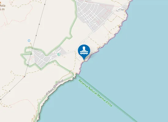 Map of Cala De L'arjub