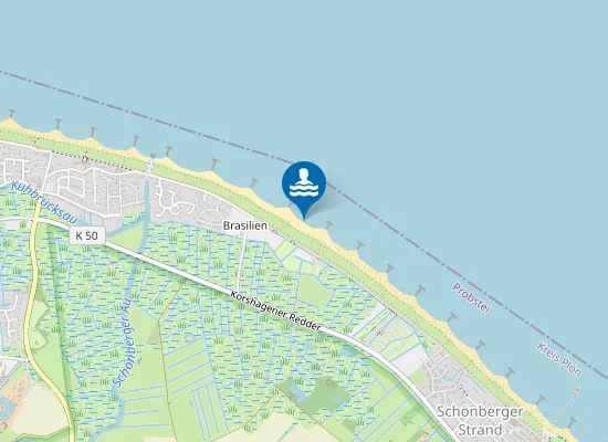 Map of OSTS BRASILIEN