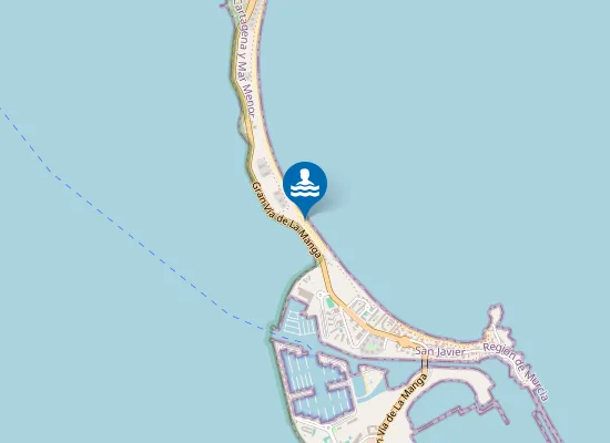 Map of Playa Ensenada del Esparto