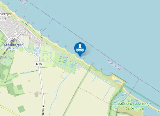 Map of OSTS STAKENDORFER STRAND