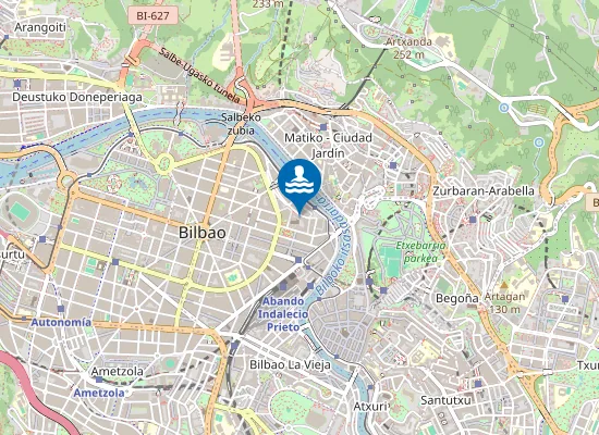 Map of Spa-Balneario Jardines De Albia