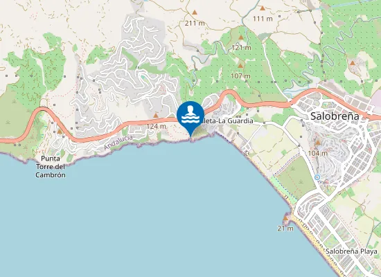 Map of Playa del Caletón