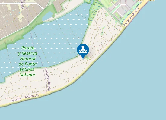 Map of Playa Cerrillos