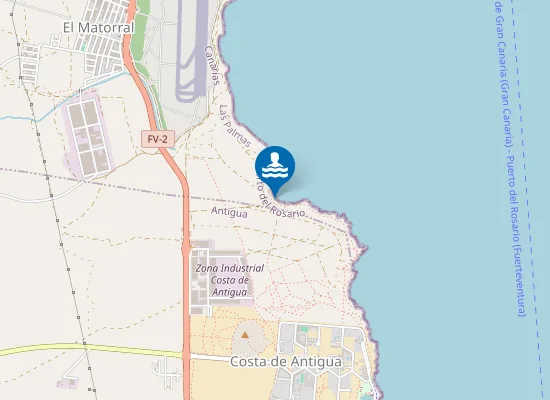 Map of Las Caletillas
