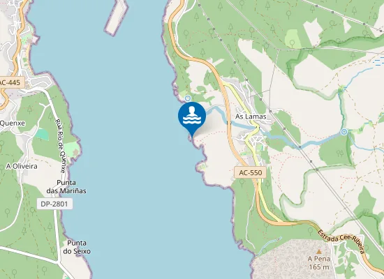 Map of Praia do Illote