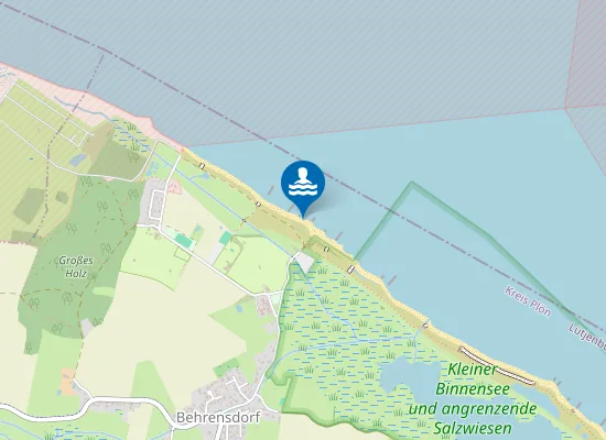 Map of OSTS NEULAND STRAND