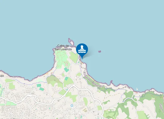 Map of Playa de Serin