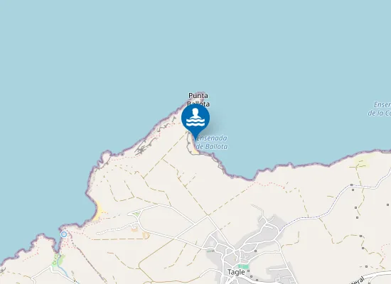 Map of Playa de Punta Ballota