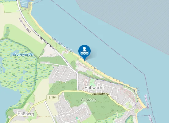 Map of OSTS HOHWACHT KURSTRAND