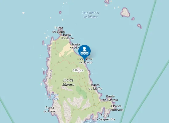 Map of Praia Da Perna Do Prado