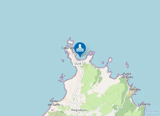 Map of Playa De Gradas