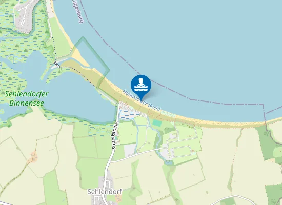 Map of OSTS BLEKENDORF SEHLENDORFER STRAND