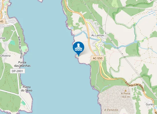Map of Praia Do Castelo