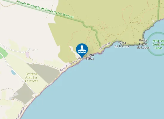 Map of Playa Del Jondón