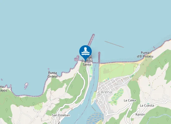 Map of Playa el Garruncho