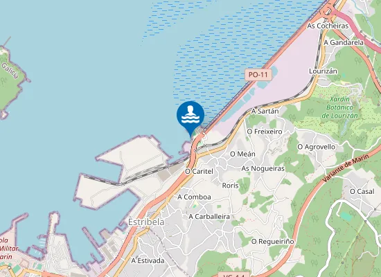 Map of Praia da Posta