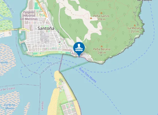 Map of Playa de San Martín