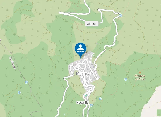 Map of Charco Lucero
