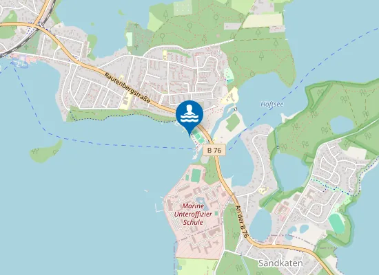 Map of GR PLOENER SEE PLOEN FREIBAD FEGETASCHE