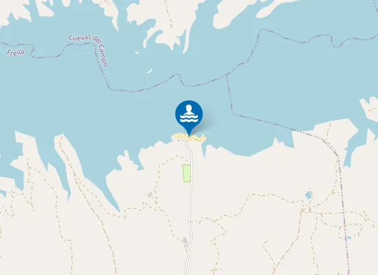 Map of Playa de Freila