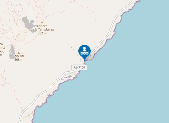 Map of Cala De Las Conchas