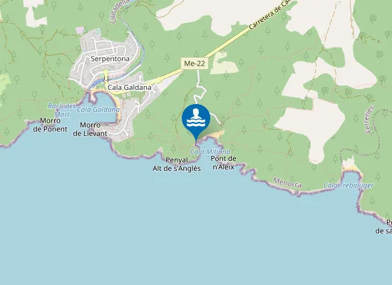 Map of Mitjaneta