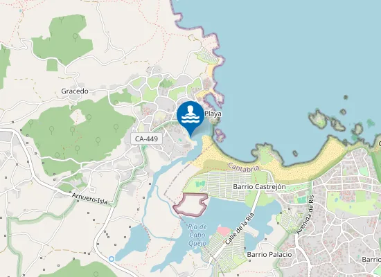 Map of Cala Los Cuarezos