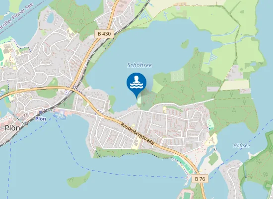 Map of SCHOEHSEE PLOEN STEINBERGWEG