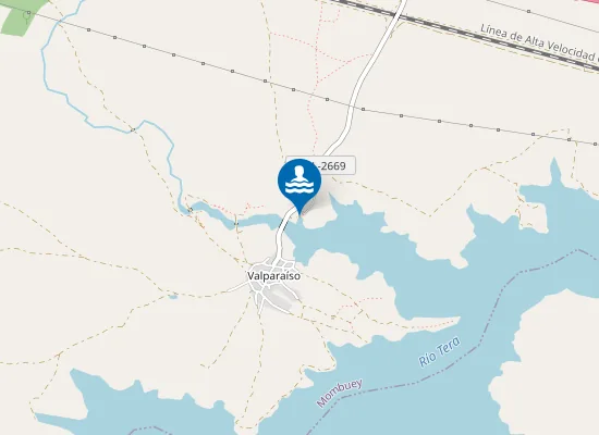 Map of Playa de Valparaíso