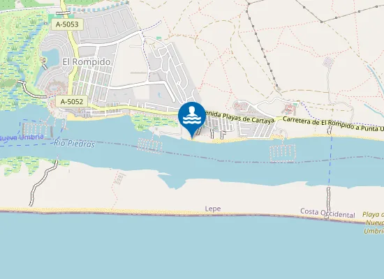 Map of Playa Pesca
