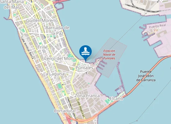 Map of Playa Puntales