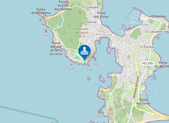 Map of Praia De Testos